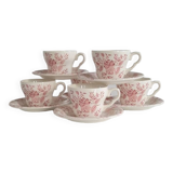 Vintage English earthenware tea service