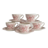 Vintage English earthenware tea service