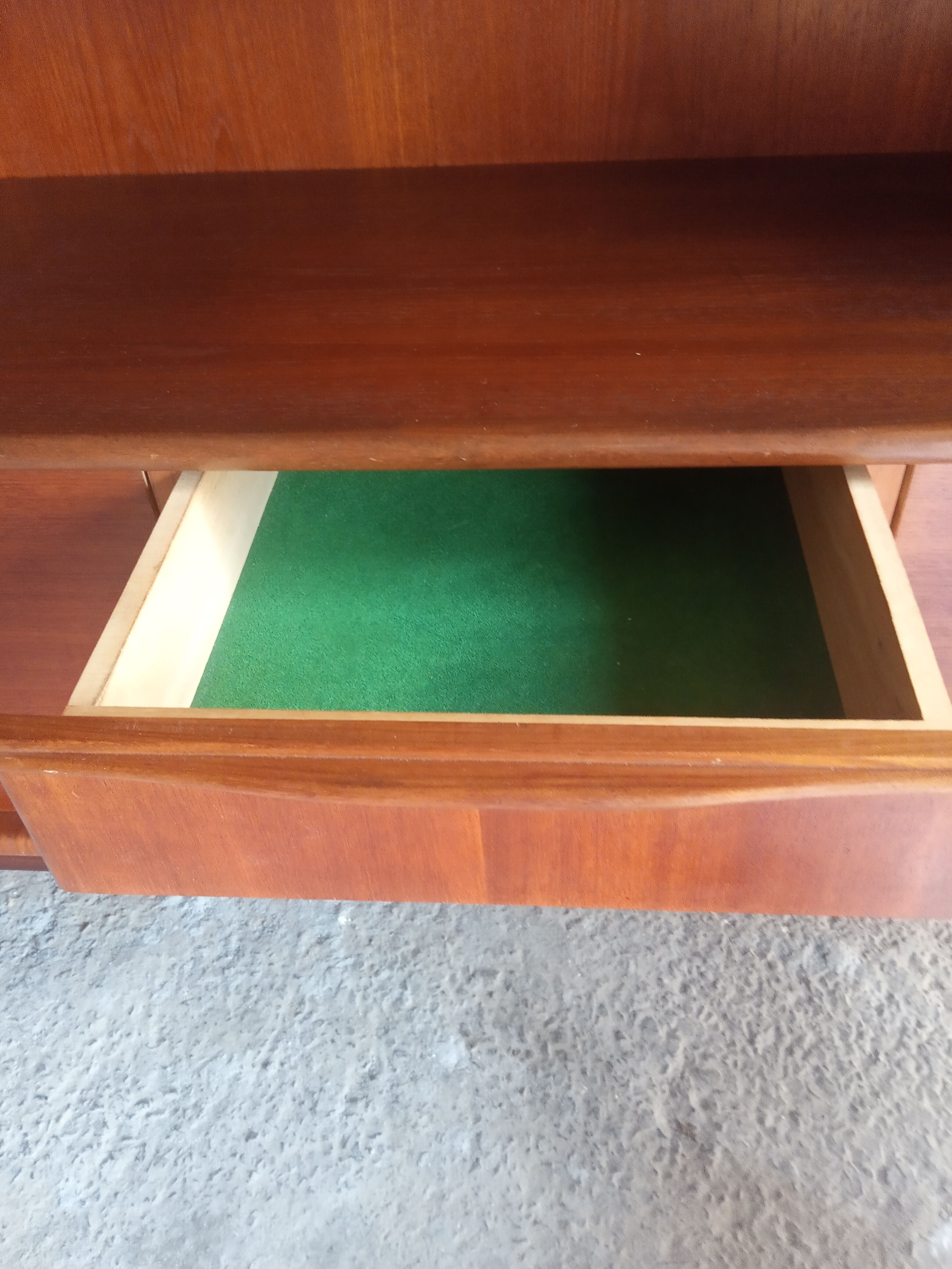 Teal sideboard