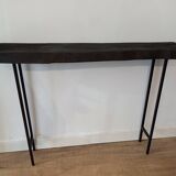 Solid wood console