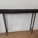 Solid wood console