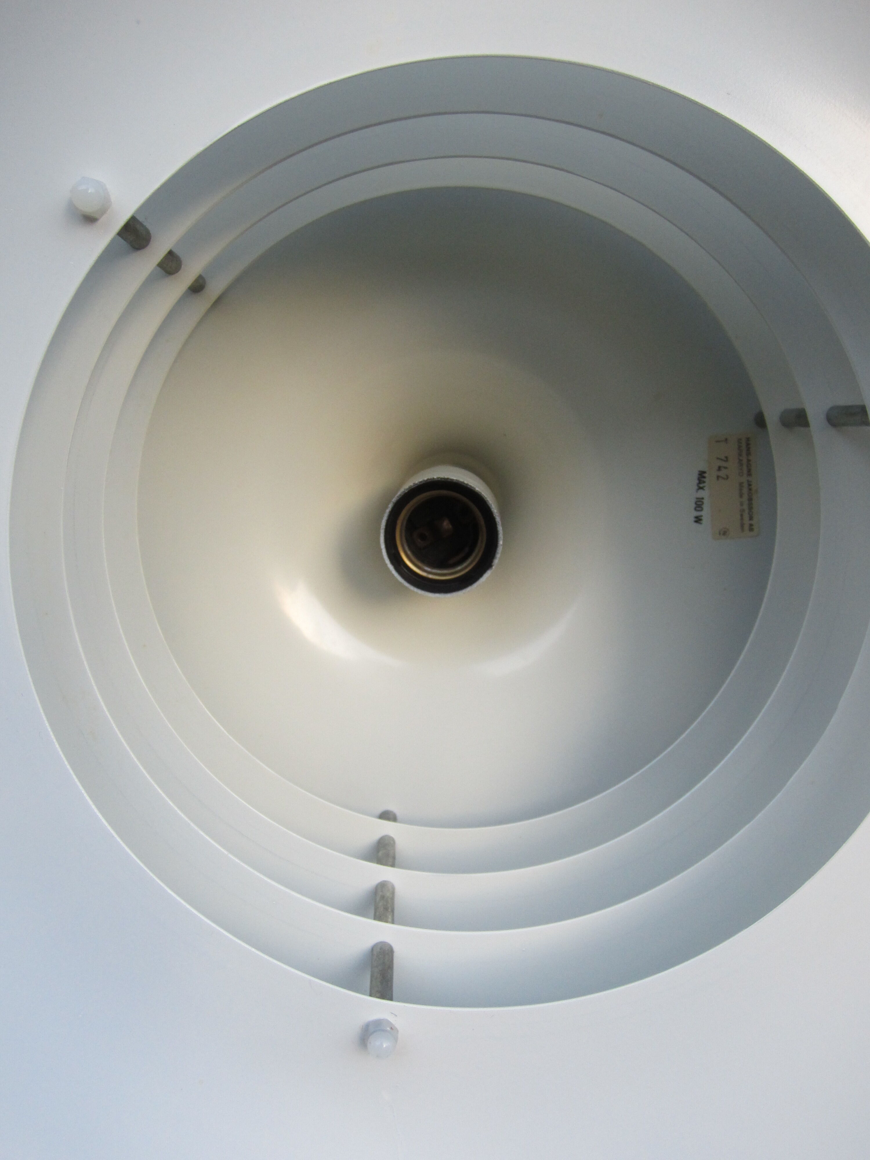 Scandinavian pendant light T742 by Hans-Agne Jakobsson