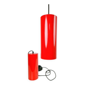 Minimalist Pipeline Pendant Lamps by Ole Pless Jørgensen for Nordisk Solar, 1970s, Set of 2
