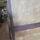 Antique double curtain cabinet in oak