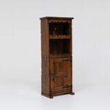 Rustic folk art travail populaire cabinet, france 19th century