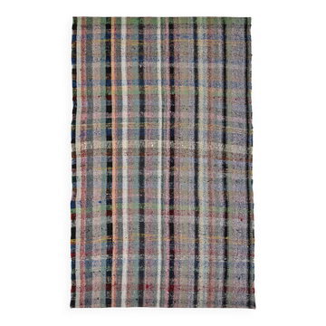 Turkish Handwoven Flatweave Chaput Kilim 172 cm x 274 cm