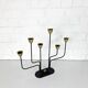 Mid-Century Scandinavian Candlestick, Gunnar Ander for Ystad Metall, Sweden