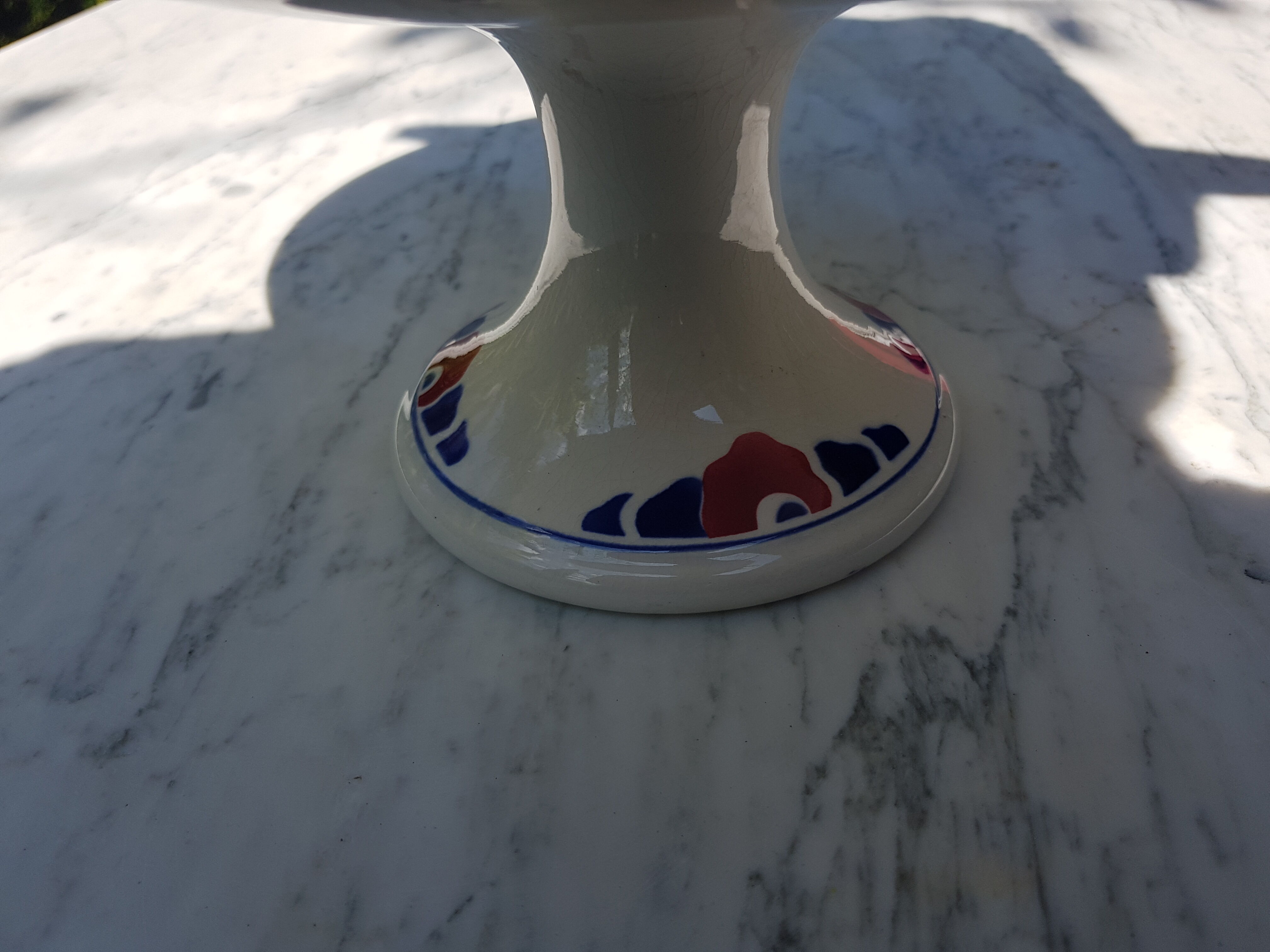 Compotier fruit cup Manufacture de Sarreguemines