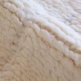 White square rug - 195 x 195 cm