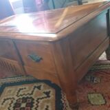 Coffee table with integrated chessboard