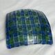 Vintage woven glass vide poche in blue and green, 20th century.