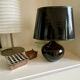 Black ceramic lamp max idlas antique
