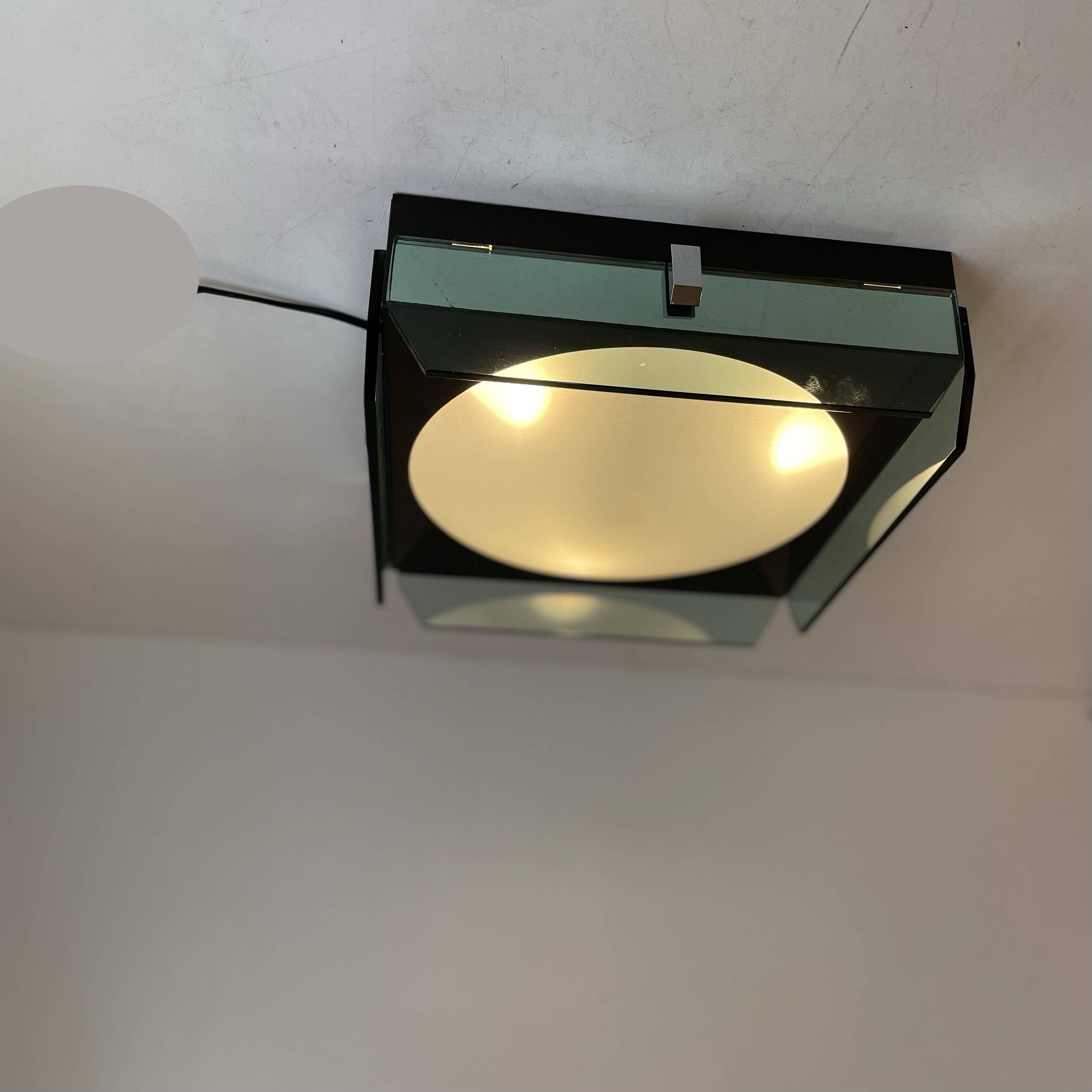 Wall or Ceiling Bathroom Lamp, 1970s