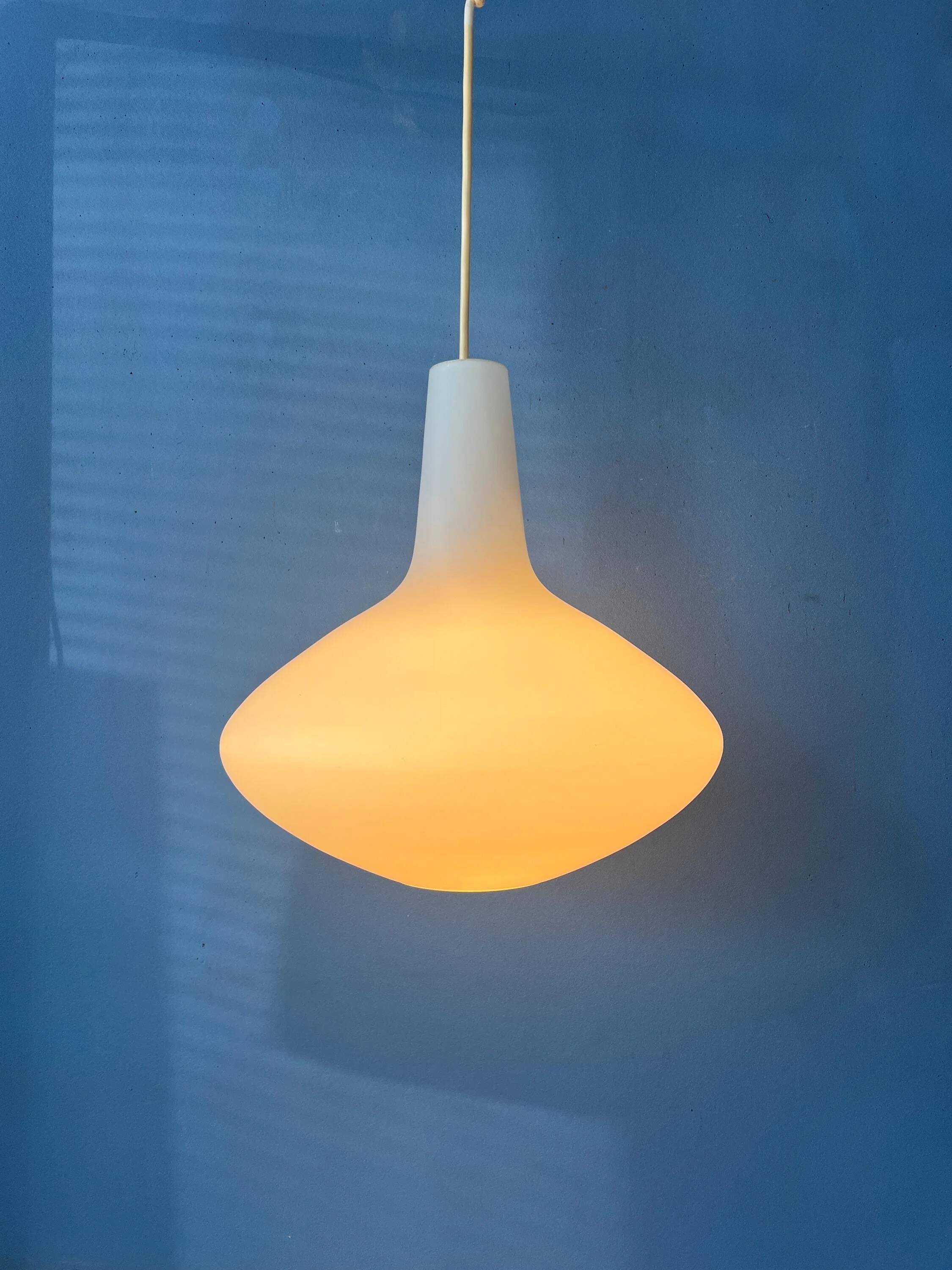 "Bulbo" suspension in opaline glass by Lisa Johansson Pape for Stockmann Orno