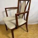 Set of 6 Mid-Century Retro Vintage Teak Dining Chairs by GPlan, 1970