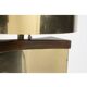 1970s brass and wood table lamp