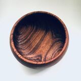 Mid-Century Scandinavian Round Teak Bowl Set, Denmark, 1960s, Set of 2