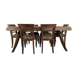 Table et chaises art