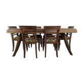 Table et chaises art déco