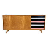 U460 Sideboard with Colored Drawers, Jiří Jiroutek