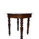 Table ronde italienne en noyer, années 1900
