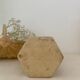Old enameled stoneware bottle