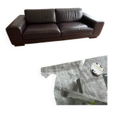 Roche Bobois leather sofa