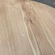 Scandinavian round extendable dining table Baumann stripped teak 1960