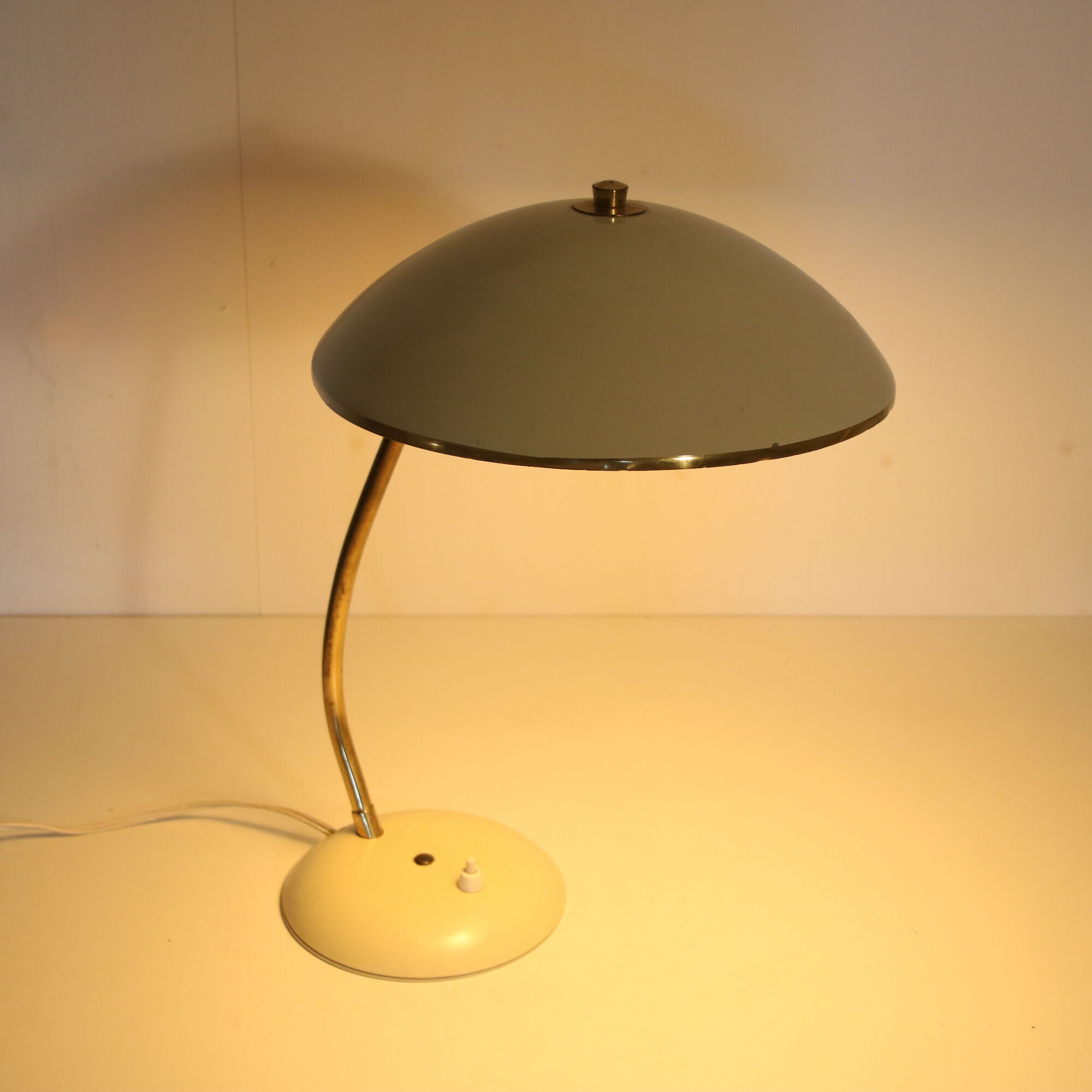 1950s Metal desk lamp from Italy