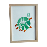 Gui 13 x 18 cm - winter flower series