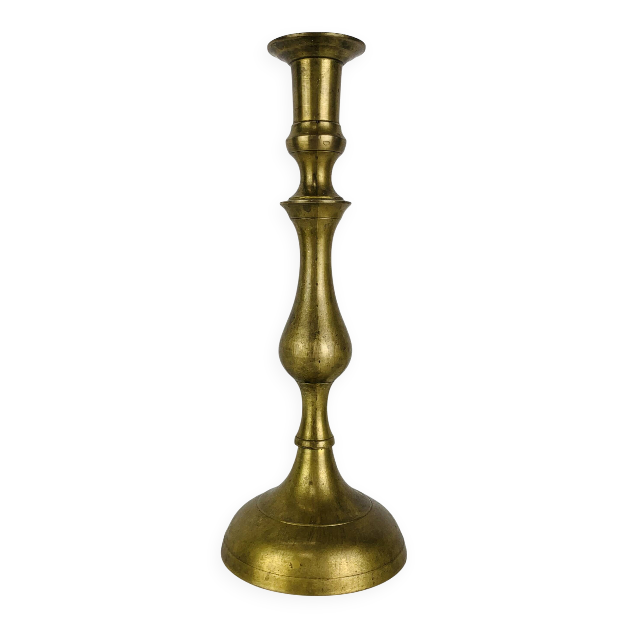 Vintage brass candlestick 26 cm