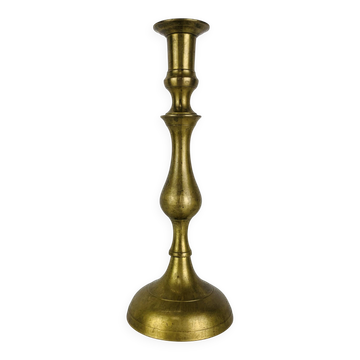 Bougeoir laiton vintage 26 cm