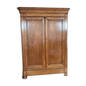 Solid oak wardrobe