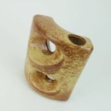 Very beautiful sculptural bertoncello italy ceramic vase roberto rigon 1970s model 911
