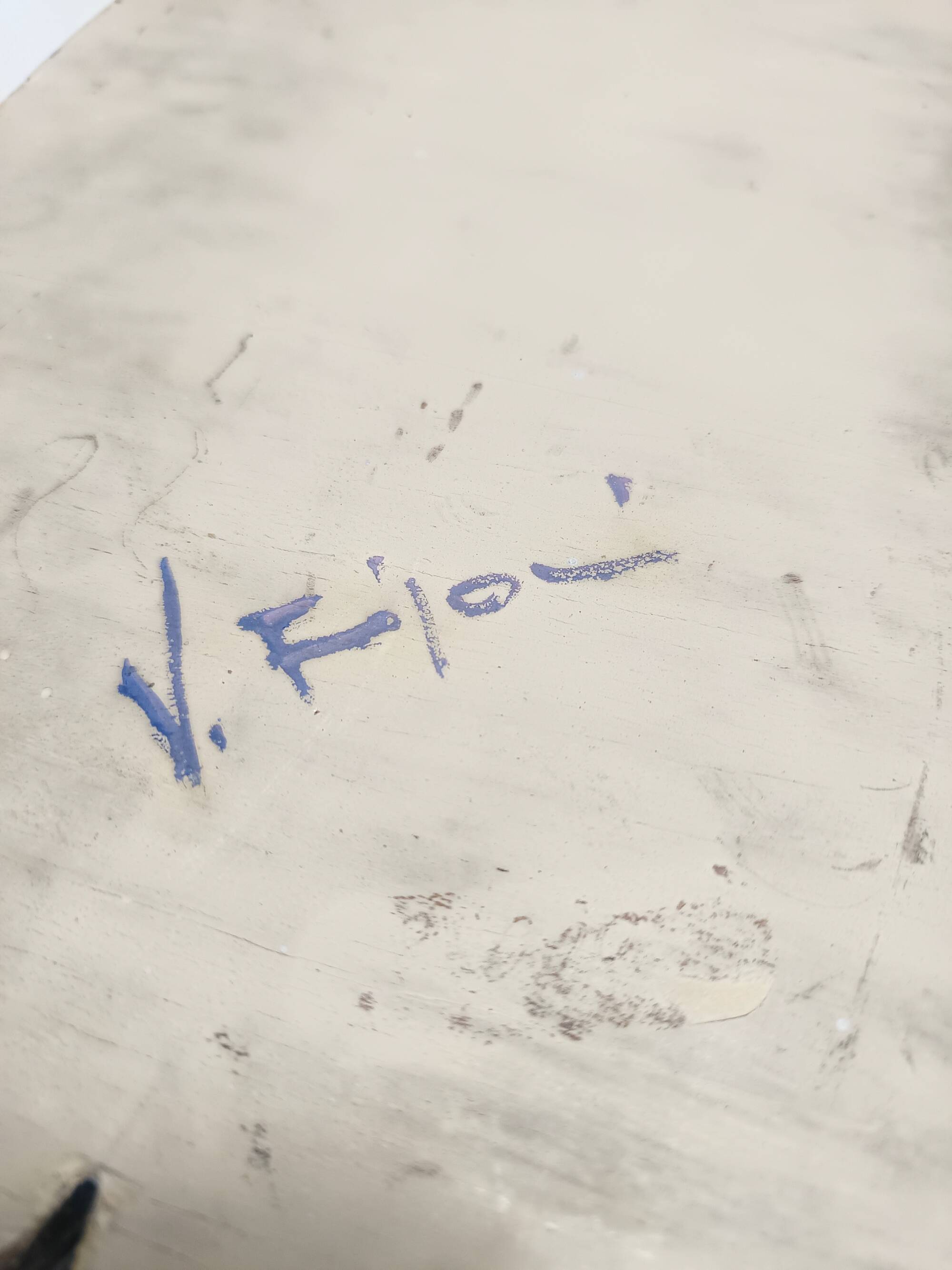 Holy Family Hand-Painted and Hand-Carved Beech Panel, Italy