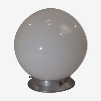 Plafonnier globe verre vintage
