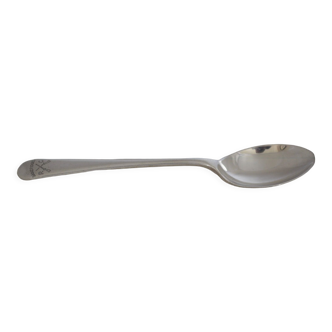 Walker & hall solid silver spoon with rifle inscription
