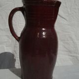 Set plate and pitchers in sandstone enamelled Boult
