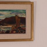 Au bord de la rivière par P.O. Zachrisson