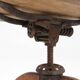 Chaise de bureau capitaine à base pivotante anglaise, Royaume-Uni années 1850