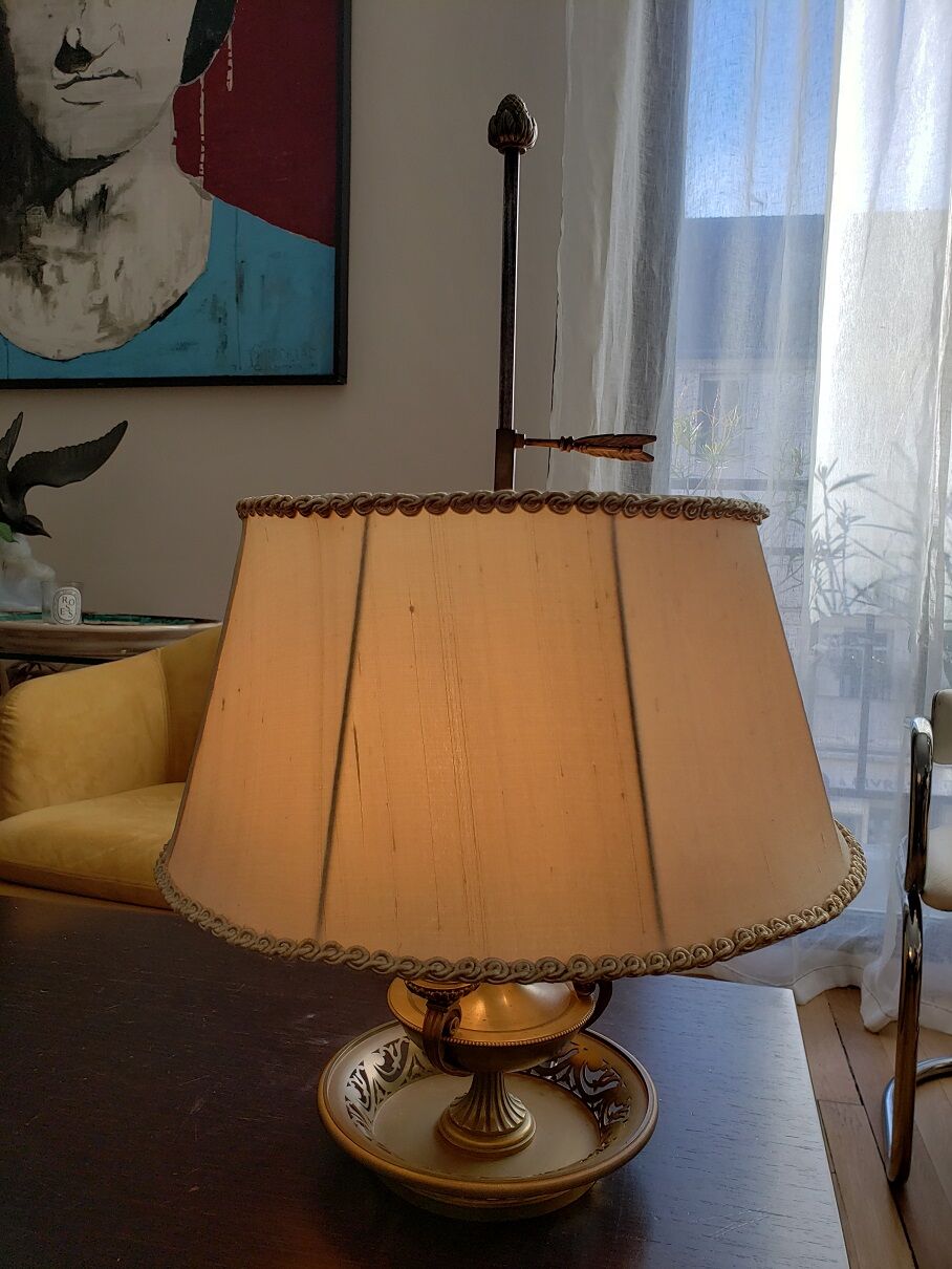 Hot water bottle lamp