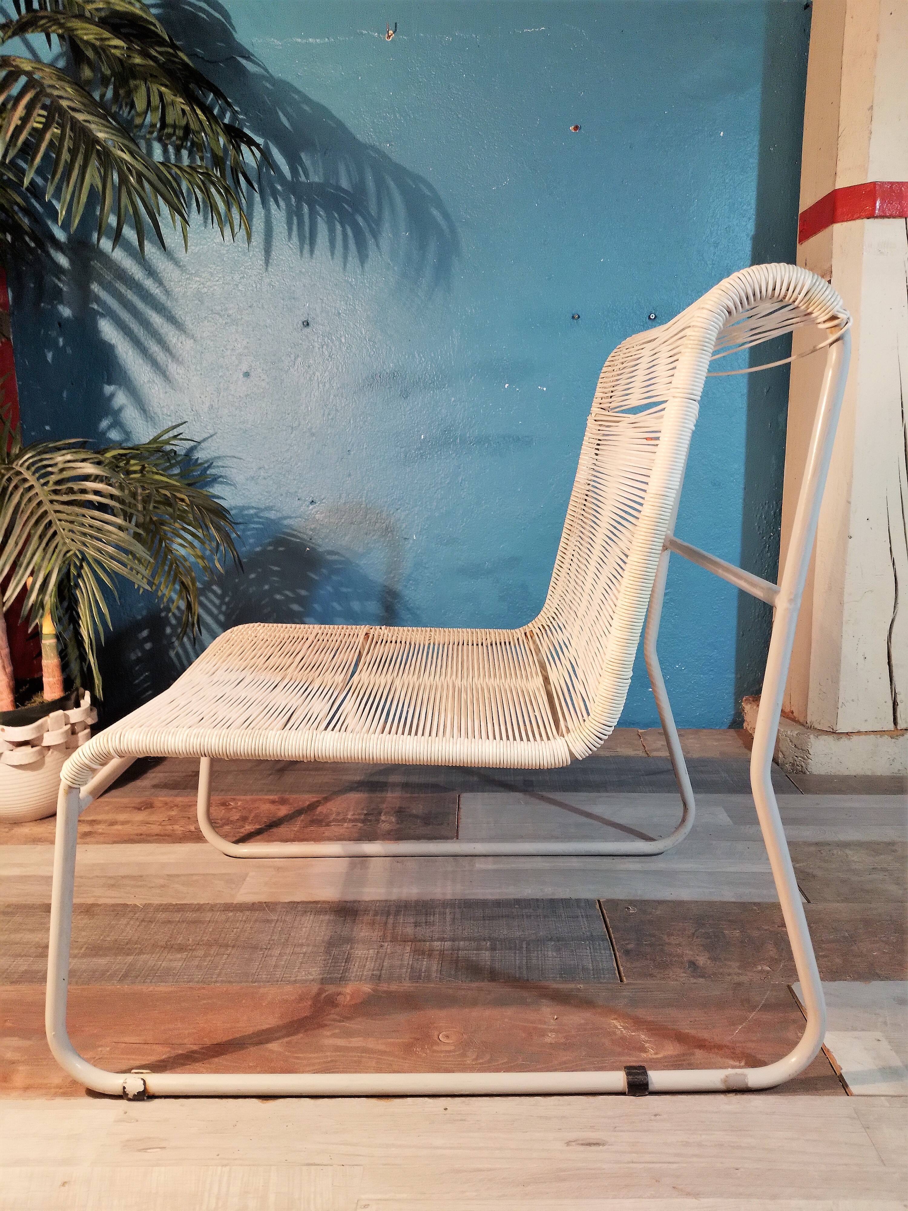 Armchairs scoubidou 1980s