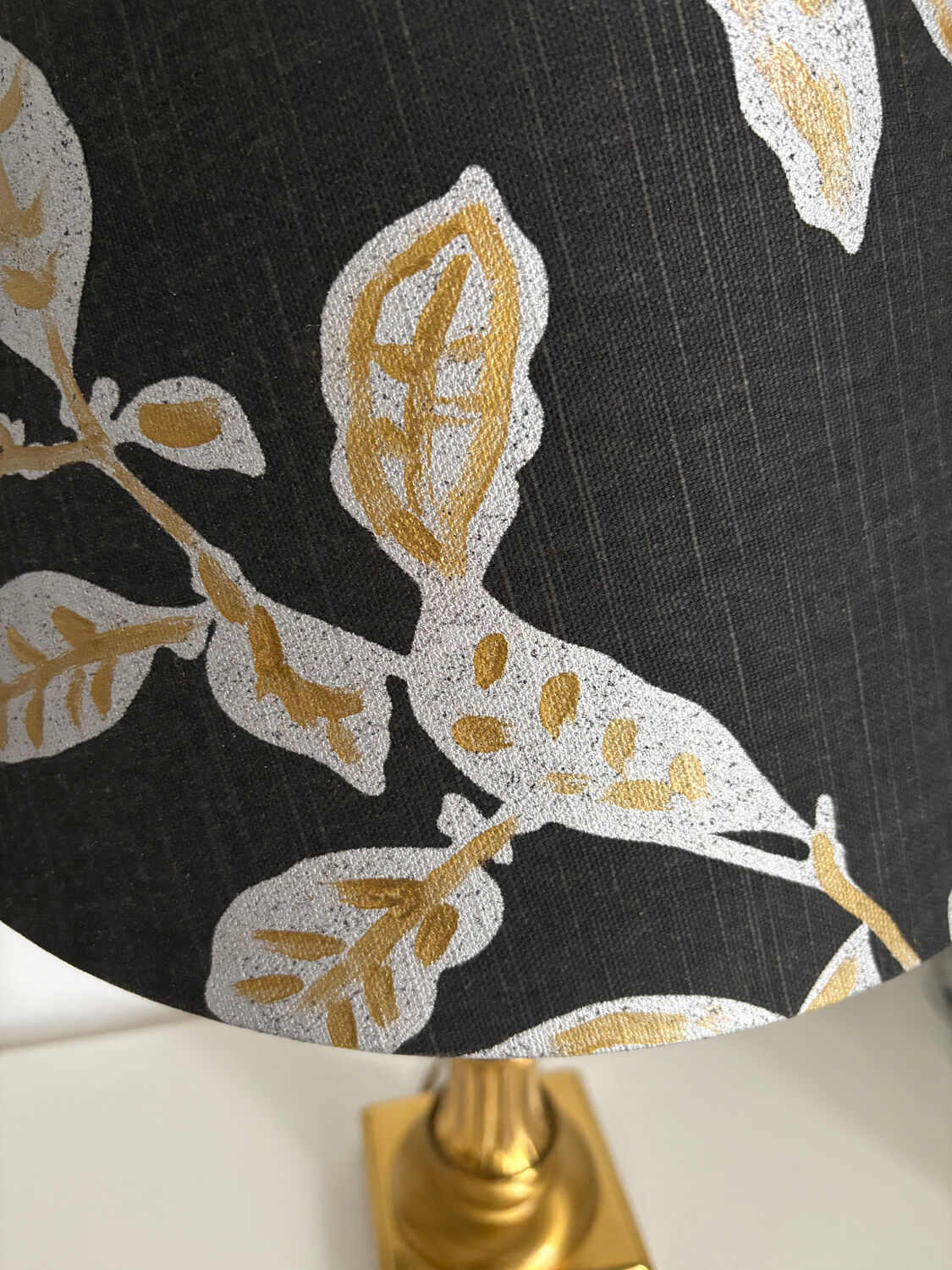 Vintage Mid-Century Brass Table Lamp