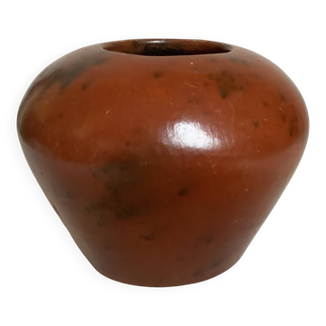 Vase asymétrique Sasak pottery