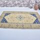 Vintage hand-knotted bohemian rug sku 3521