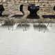Lot 4 chaises
Flötotto pagwood 1960"