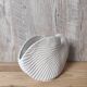 Shell tea light holder
