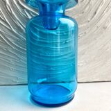 Glass carafe with a ball stopper from the 1970s.