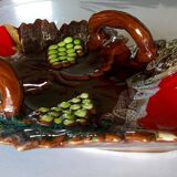 Plate Vallauris with handles