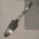 Silver-plated metal pie server, Christofle silversmith, Albi